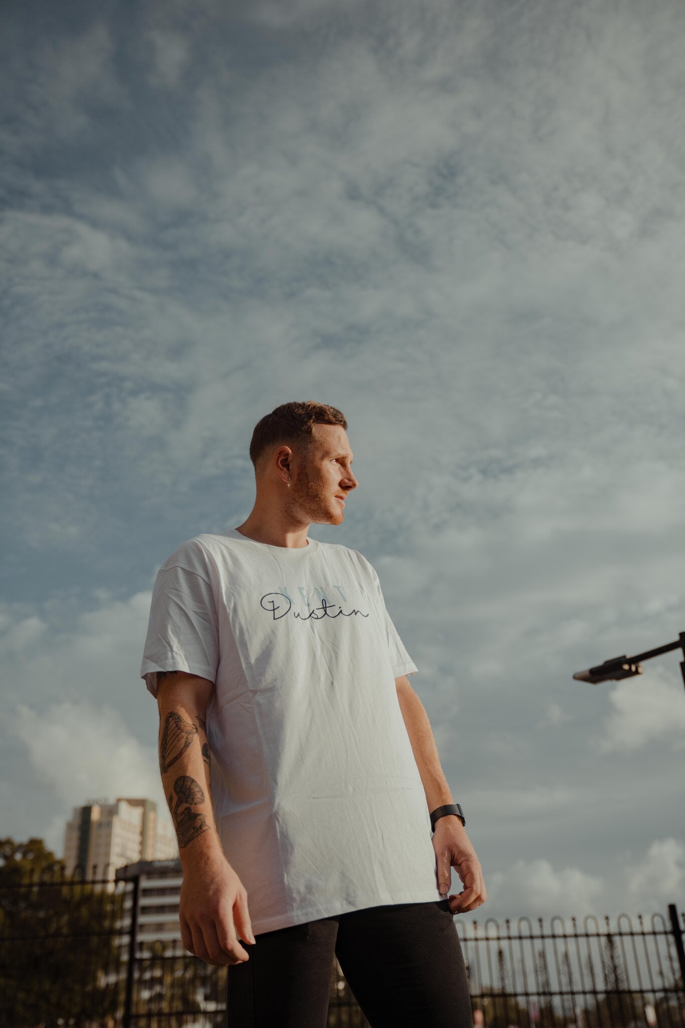 White Original Kent Dustin T-Shirt