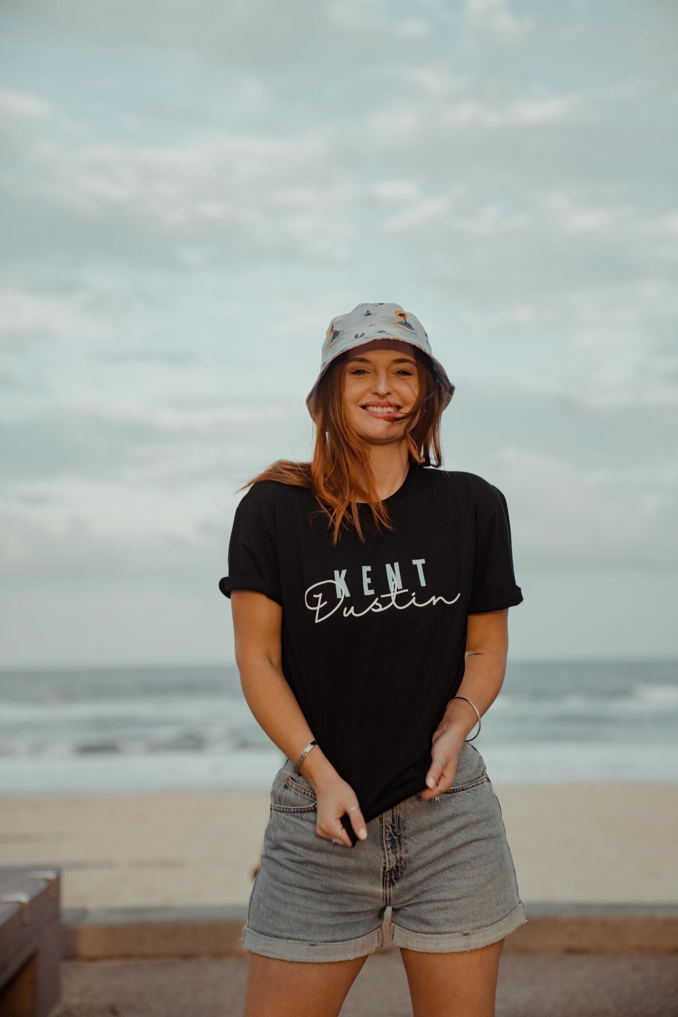 Black Original Kent Dustin T-Shirt