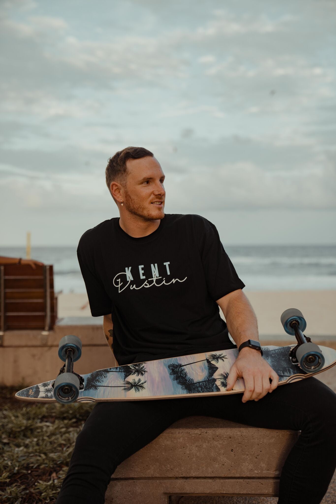 Black Original Kent Dustin T-Shirt